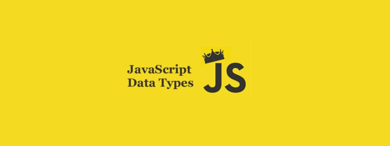 javascript data types